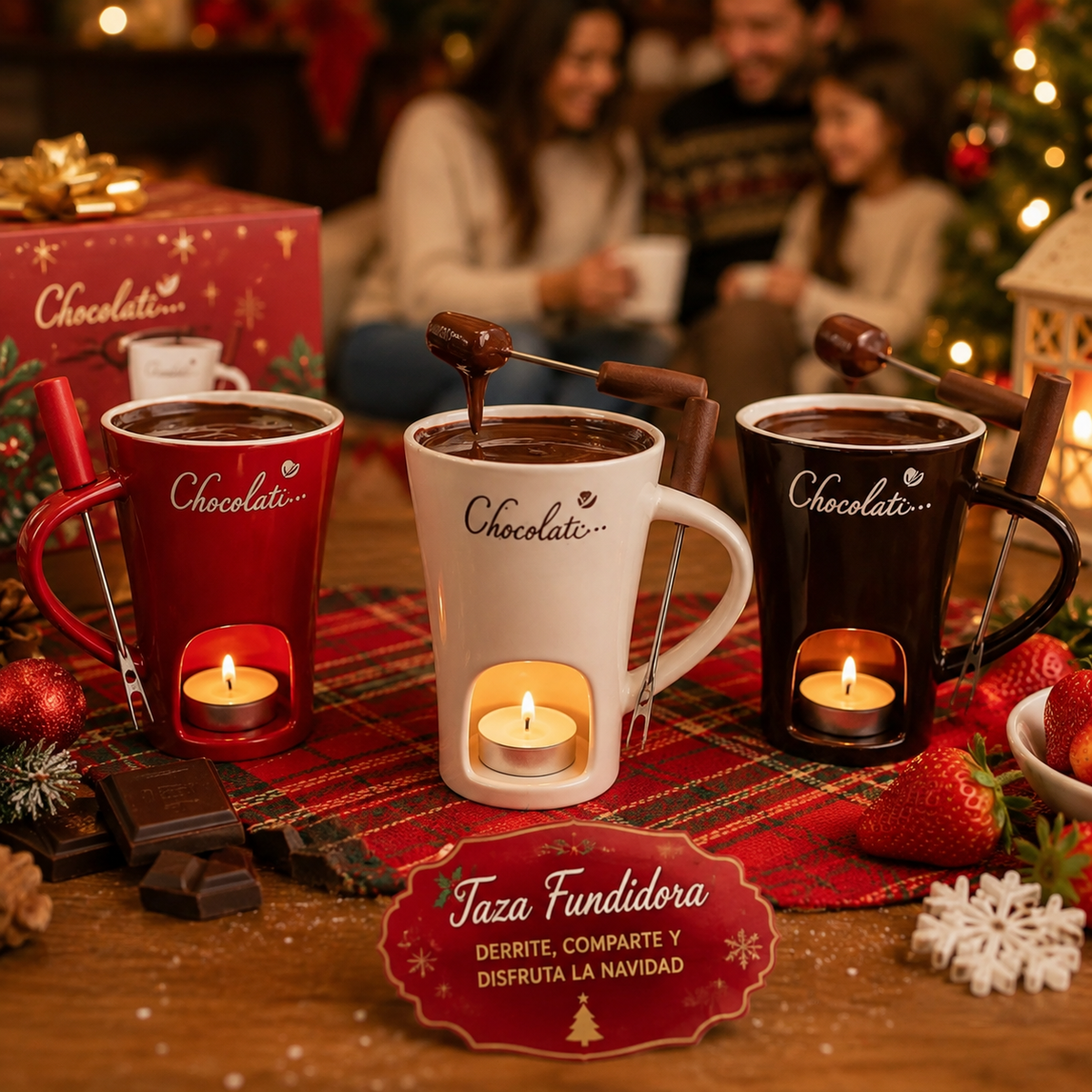Taza Fundidora Navideña🎄