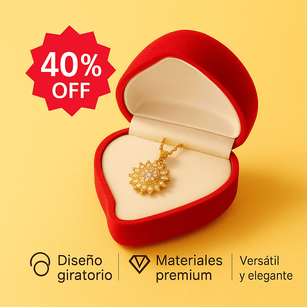 COLLAR DE GIRASOL GIRATORIO™ Regalo Especial