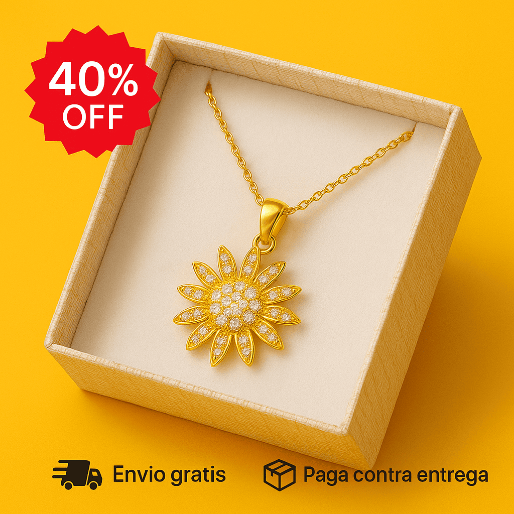 COLLAR DE GIRASOL GIRATORIO™ Regalo Especial