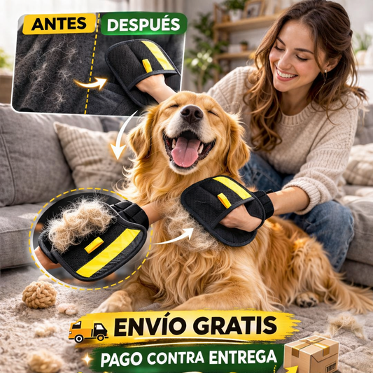 Guante Quita Pelos Para Mascota