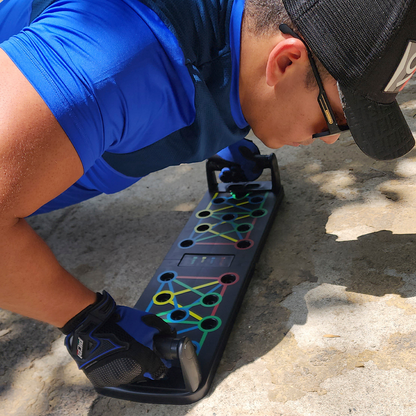 TABLA PUSH UP + ELÁSTICOS SUPER RESISTENTES