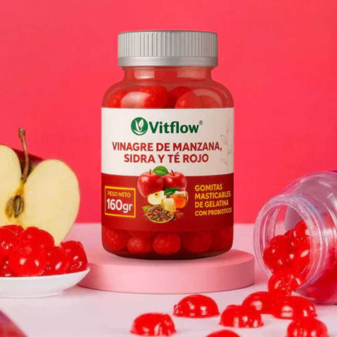 GOMAS DE VINAGRE DE MANZANA