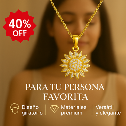 COLLAR DE GIRASOL GIRATORIO™ Regalo Especial