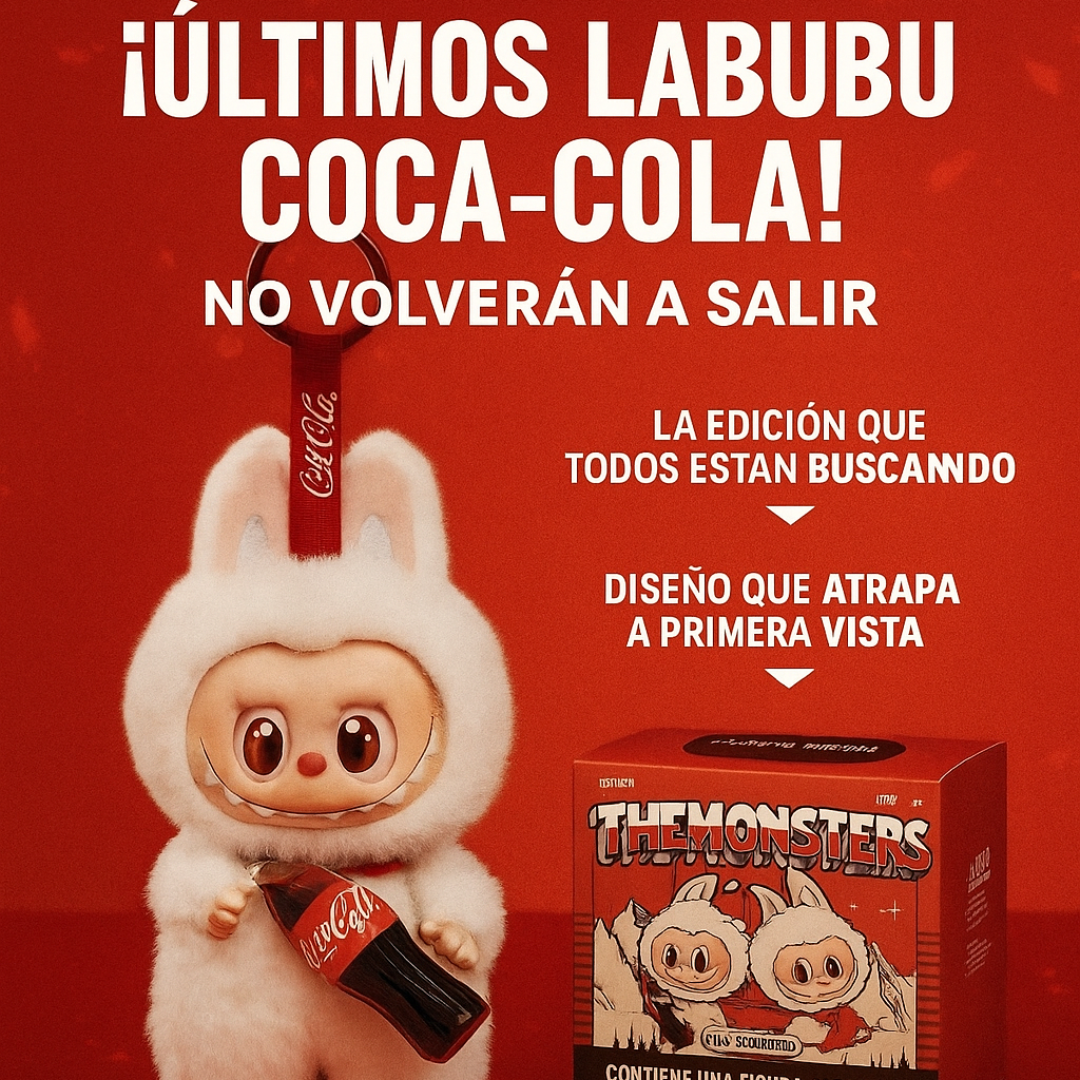 Labubu coca-cola caja sorpresa