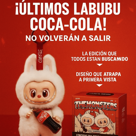 Labubu coca-cola caja sorpresa